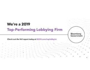 Bloomberg Government names Ferox Top Lobbying Firm for 2019